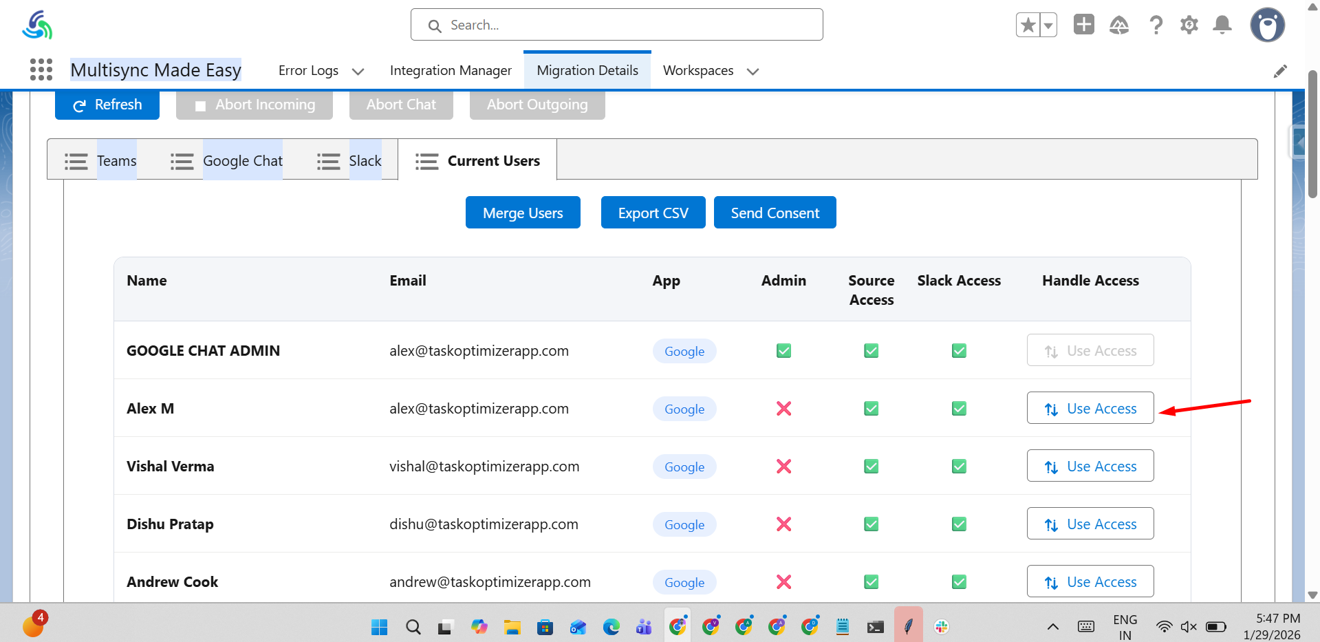 APIs and Services Library